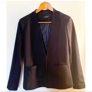 Zalora Collection Blazer in Navy Blue